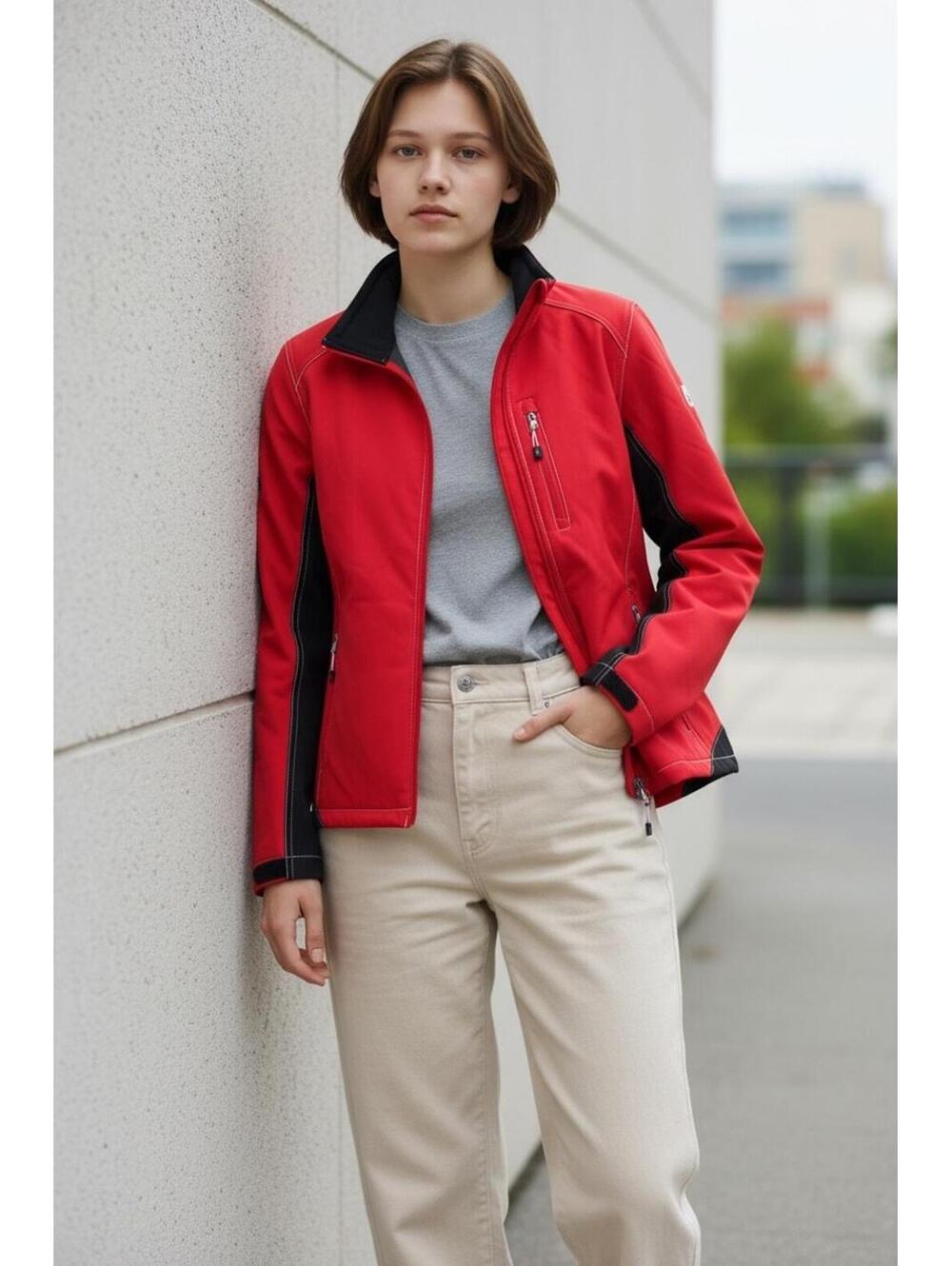 Womens Lined Jacket by Elevate Sport Smartech Sz Med, Sports, Hiking, Casual